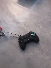 LLavero de mango de videojuego creativo para hombre y mujer, modelo de Joystick de simulación, llavero con anilla colgante, soporte de pareja llave, regalo