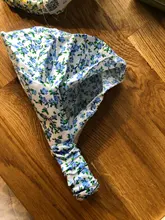 Sombrero Floral para bebé, gorra de algodón para niña y niño, diademas infantiles, sombreros para niños pequeños, sombrero para recién nacidos, accesorio para bufandas