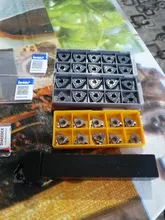 SER SER1010H11 SER1212H11 SER1616H11 SER1212H16 SER1616H16 SER2020K16 SER2525M16 + 10 Uds MMT11ER 16ER AG60 torneado de roscas insertar