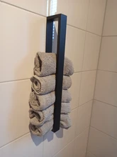 Towel-Rack Facecloth-Holder Kitchen-Supplies Self-Adhesive Stainless-Steel Bathroom Washcloth