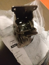 De hierro bisagra plegable pata de la Mesa entre corchetes plegable para silla de mesa de extensión mesas plegable auto bloqueo doble pies bisagras