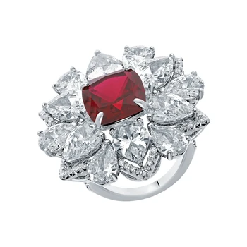 Silver ring with cubic zirconia sunlight sample 925 
Silver ring with cubic zirconia sunlight sample 925