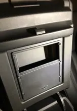 Organizador de apoyabrazos central, caja de almacenamiento oculta para Tesla Model 3 Y 2021