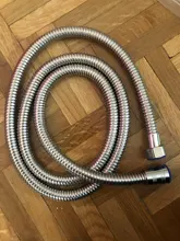 Tube-Head Hose-Meter Water-Pipe Shower Bathroom-Accessories Stainless-Steel for High-Quality