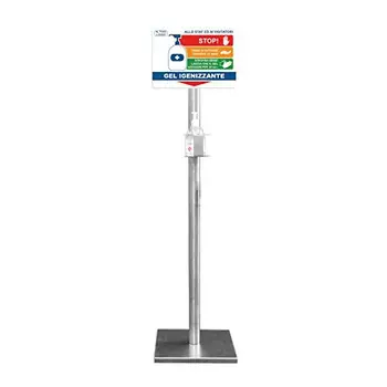 For hand sanitizer Gel Dispenser steel freestanding columns in ACCIAO stainless (approx 1)
For hand sanitizer Gel Dispenser steel freestanding columns in ACCIAO stainless (approx 1)