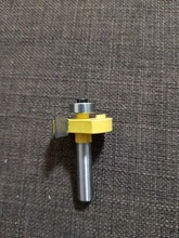 1pc 8mm vástago T-Sloting Router poco broca con rodamiento de madera fresado de ranuras de tipo T Rabbeting madera herramienta para madera MC02091