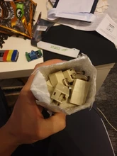 Acoplador de Cable de red Ethernet, extensor de Cable de red RJ45, CAT 5, 5E, 6, 6a, 10 Uds.