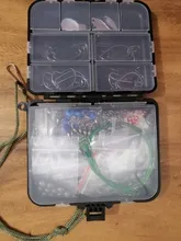 Unids/caja de aparejos de pesca, accesorios para cajas, juego con ganchos, peso plomo a presión para cebo de carpa, señuelo, accesorios de invierno, 246