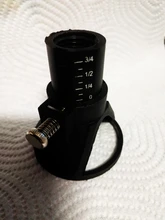 Minitaladro de campana, amoladora eléctrica, retenedor de pulido, herramienta rotativa, modelo de soporte, localizador