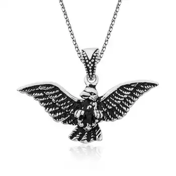 KUTAYDAN 925 Sterling Silver Eagle Men 'S Necklace
KUTAYDAN 925 Sterling Silver Eagle Men 'S Necklace