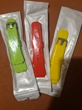 22mm banda de silicona para Samsung Galaxy ver 46mm 42mm deportes correa para Samsung Gear S3 frontera/activo 2 Huawei Watch 2