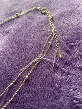 Collares de cuentas anenjary simples de Plata de Ley 925 con suerte para mujer, gargantilla de cadena corta, collares S-N554