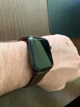 Correa para Apple watch de 44mm, 40mm, iWatch de 42mm y 38mm, correa Retro de cuero de vaca para iwatch series 6 5 4 3 2 SE