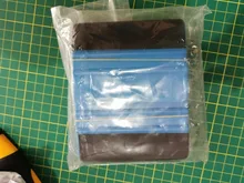 Escurridor de bordes de fieltro azul duradero, 10 Uds., calcomanías de coche, envoltura de vinilo y herramientas de tinte, venta al por mayor, envío rápido CSV