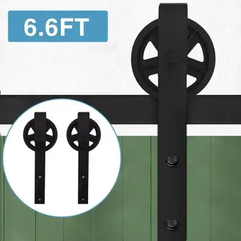 6.6Ft/2M Wheel Model Mobile Door System Hanging Rails Moving Door Fittings Wooden Door Runway Rail Set Single Door
6.6Ft/2M Wheel Model Mobile Door System Hanging Rails Moving Door Fittings Wooden Door Runway Rail Set Single Door