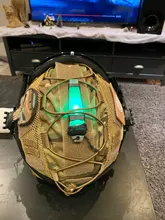 Mulitcam-casco antibalas de corte alto para hombre, gorra con cuerda elástica para militar táctico