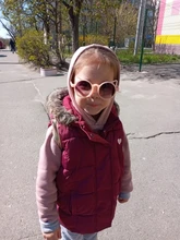 Gafas de sol redondas con forma de ojo de gato para niños y niñas, anteojos de sol Retro para niños y niñas, gafas de sol para bebés con protección UV para conductores