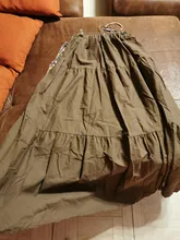 ZANZEA-Vestido largo informal de primavera con volantes para mujer, falda lisa, estilo Vintage, con cintura elástica, 2021