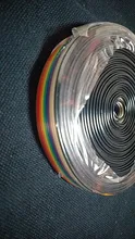 Cable-Wire Ribbon-Cable Rainbow-Ribbon Flat-Color 28AWG 10WAY 10P 5meters/Lot