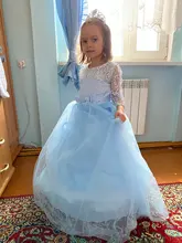 Vestido de verano para niñas adolescentes, ropa de fiesta de princesa elegante, tul largo, vestidos de Ceremonia de boda de encaje