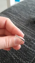 BISAER-anillo abierto Simple de Plata de Ley 925, anillos de dedo de la suerte, Circonia cúbica colorida para mujer, plata fina 925, regalo de joyería ECR714