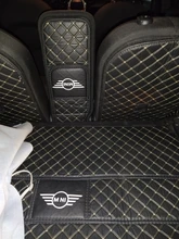 Alfombrilla de protección para maletero, decoración de coche, accesorios para BMW MINI COOPER S ONE F54 F55 F56 F60 R60 CLUBMAN