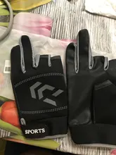 Guantes de pesca antideslizantes para hombre y mujer, protección Universal para pesca, 3 dedos, para exterior, medio dedo, 1 par