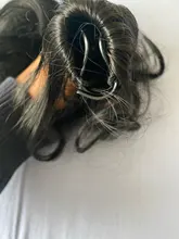 SHANGKE-Extensión de cabello sintético para cola de caballo, rizos resistentes al calor, pinza para pelo postizo con pinza para el pelo
