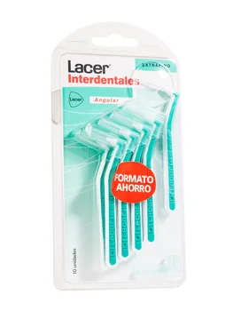 Lacer extra fine angular interdental brush 10 PCs maximum cleaning between your teeth
Lacer extra fine angular interdental brush 10 PCs maximum cleaning between your teeth
