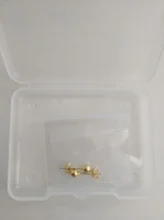 CANNER-pendientes de tuerca de bola redonda de 2-4mm para mujer, aretes de circón de plata de ley 100% 925 para joyería de oro de mujeres