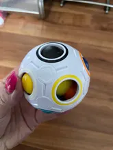 Rompecabezas de bola de fútbol para niños, foco antiestrés, juguete para regalo educativo