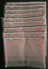 Bolsa de almacenamiento de nailon grueso A4 con cremallera, carpeta original de bolsillo transparente, papelería escolar, soporte kawaii