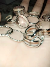 Conjunto de anillos minimalistas de plata y oro para mujer, sortija de nudillo con cristal geométrico Punk, joyería para dedos 2019