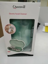 Cepillo eléctrico de silicona para limpieza Facial, cepillo limpiador de poros faciales, masajeador con Estuche De Viaje