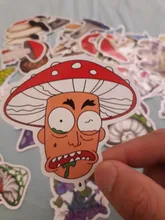 Pegatinas de dibujos animados de setas para teléfono y portátil, 50 Uds.