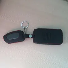 Funda protectora de cuero para llave de 100%, llavero para Pandora DXL 4950 DX-90BT, alarma bidireccional para coche, mando a distancia, LCD