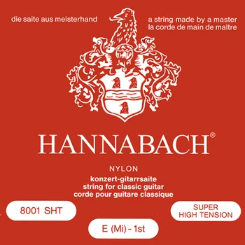 800sht red silver plated string kit for classical guitar, nylon/silver plated hannabach
800sht red silver plated string kit for classical guitar, nylon/silver plated hannabach