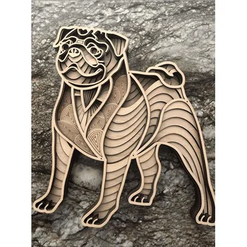 Files for laser cutting machine Multilayer Mandala Boxer Dog digital CNC Pattern Vector plans model 3D body drawings
Files for laser cutting machine Multilayer Mandala Boxer Dog digital CNC Pattern Vector plans model 3D body drawings