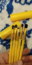 Brushes-Set Eyeshadow Eye-Makeup-Tool-Kit Pony-Hair Professional Black 5pcs High-Quality