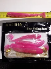 Soft Lures Wobblers Jig Fishing Worm Carp-Bass Silicone Swimbait Proleurre Easy-Shiner