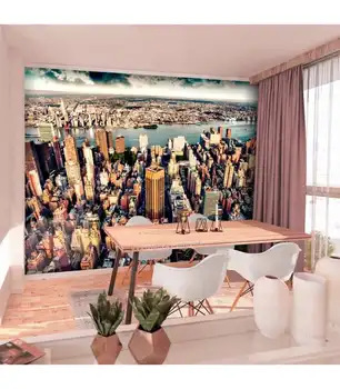 Mural-Bird's Eye View of New York
Mural-Bird's Eye View of New York