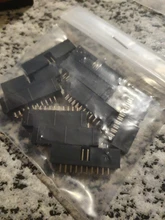 10 Uds DC3 6P 8P 10P 14P 16P 20P 26P 30P 34P 40P 50P 64P 2,54mm conector de cabezales ISP hombre doble espacio recto IDC JTAG