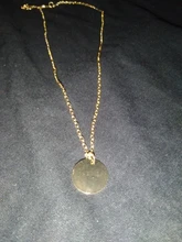 Modyle-collar con colgante de moneda bohemio para mujer, cadena de Color dorado, Gargantilla redonda, multicapa, joyería de boda