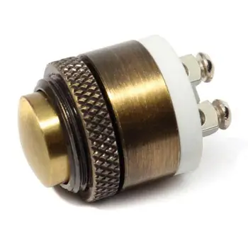 Brass Metal Push Button Switch Press / Momentary /Waterproof Door Bell Antique Pressing Style NEW Worldwide Shipping
Brass Metal Push Button Switch Press / Momentary /Waterproof Door Bell Antique Pressing Style NEW Worldwide Shipping