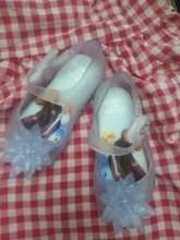 Disney-sandalias de princesa Elsa para niños y niñas, zapatos de animales, Mini Melissa, Lovely Melissa