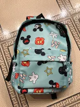 Disney-mochila escolar de Mickey mouse para niños y niñas, para guardería morral, mochilas de colegio de niño