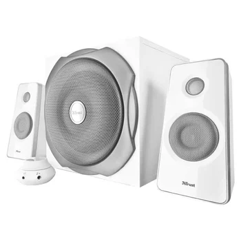 2.1 speaker trust tytan speaker set White-120w (60w rms) - subwoofer Wood-checkpoint volume-jack 3.5mm
2.1 speaker trust tytan speaker set White-120w (60w rms) - subwoofer Wood-checkpoint volume-jack 3.5mm