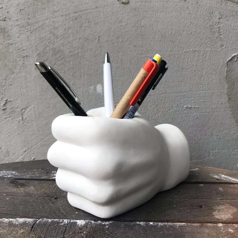 Hand Shaped Pen Holder Human Pen Stationery School And Office Supplies Decorative Accessory Ornamental Gift
Hand Shaped Pen Holder Human Pen Stationery School And Office Supplies Decorative Accessory Ornamental Gift