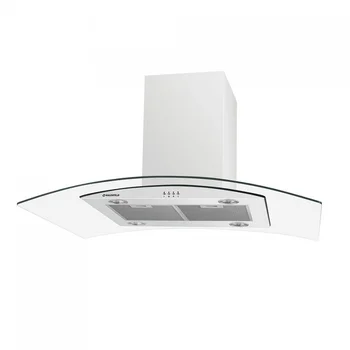 Range Hood maunfeld Ancona plusa (ISLA) 90 White/clear glass 
Range Hood maunfeld Ancona plusa (ISLA) 90 White/clear glass