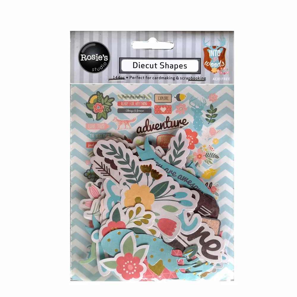 CRZCrafter Paper Diecuts Shapes Ephemera 144pcs Printed Foil Designs DIY Crafts Scrapbooking Cardmaking Journal Embellishments
CRZCrafter Paper Diecuts Shapes Ephemera 144pcs Printed Foil Designs DIY Crafts Scrapbooking Cardmaking Journal Embellishments